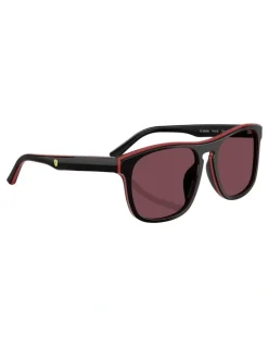 Scuderia Ferrari Acetate Sunglasses in Black