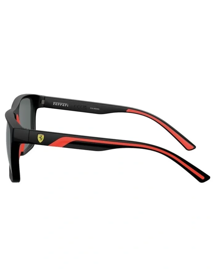 Scuderia Ferrari FZ6002U Polarised Sunglasses in Black