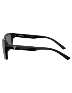 Scuderia Ferrari FZ6003U Polarised Sunglasses in Black