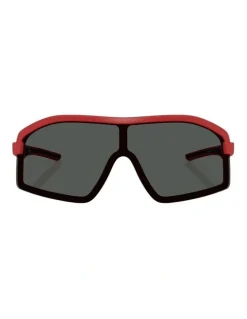 Scuderia Ferrari Injected Sunglasses in Red