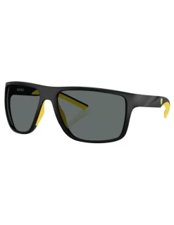 Scuderia Ferrari Injected Polarised Sunglasses in Black