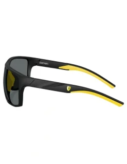 Scuderia Ferrari Injected Polarised Sunglasses in Black