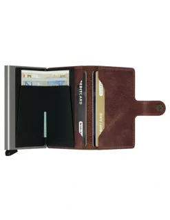 Secrid Miniwallet in Vintage Brown