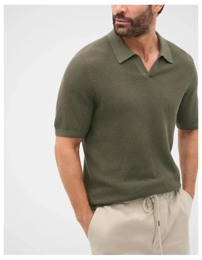 Seed Heritage Basket Stitch Polo