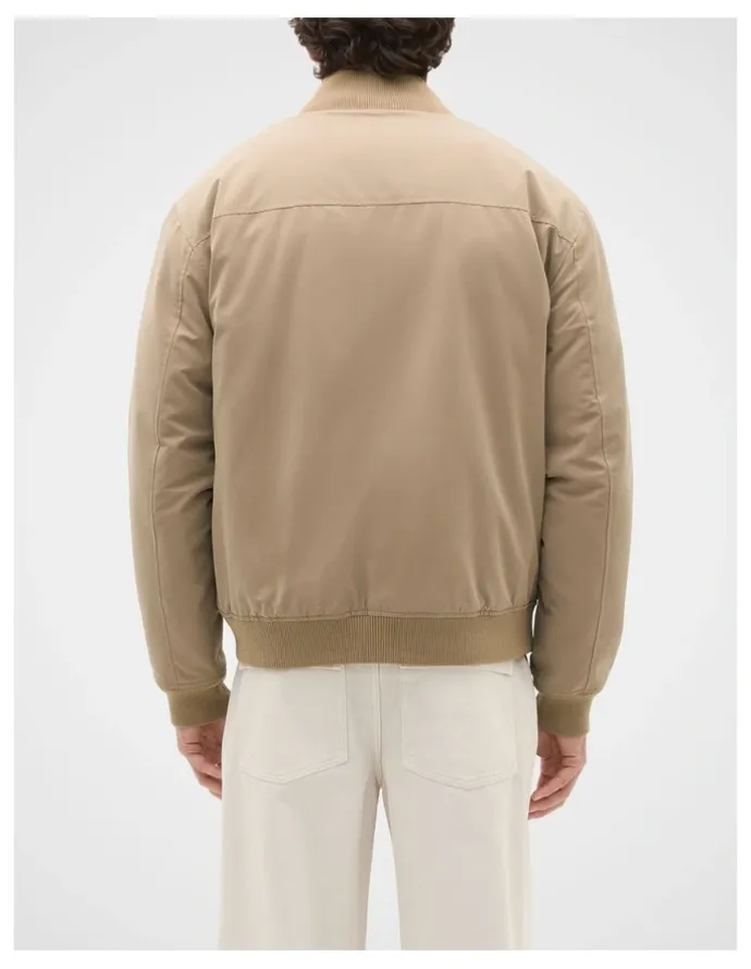 Seed Heritage Bomber Jacket in Dark Stone