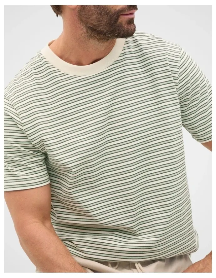 Seed Heritage Stripe Crew Tee