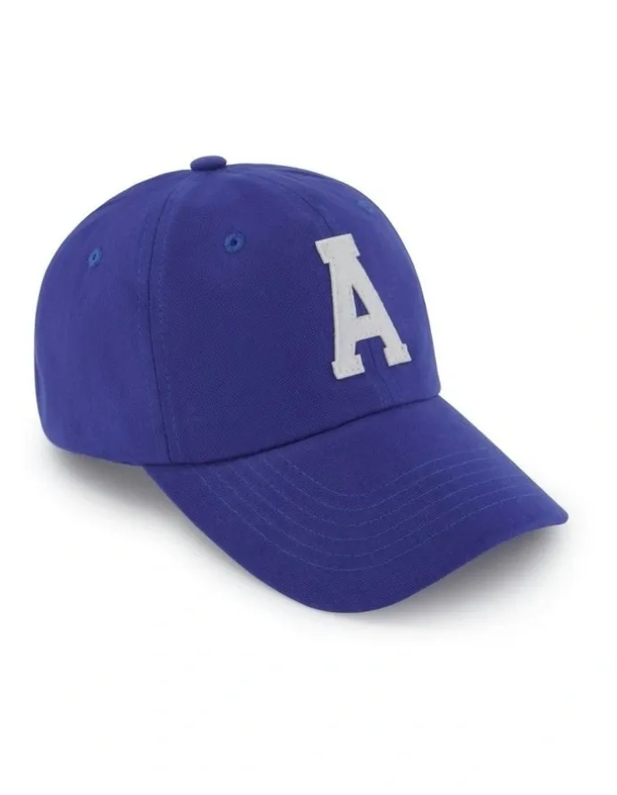 Shore Club College Letter Cap in Blue