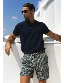 Shore Club Swim Short in Courtside