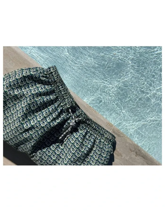 Shore Club Swim Short in Courtside