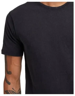 Silent Theory Acid Tail T-shirt in Washed Black