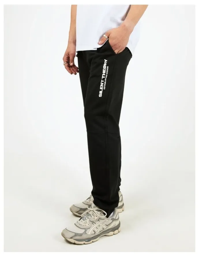 Silent Theory Essential Theory Track Pant V2 in Black