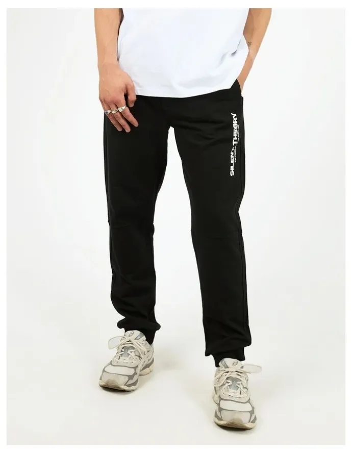 Silent Theory Essential Theory Track Pant V2 in Black