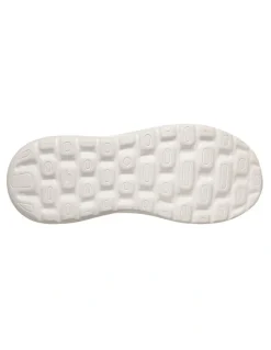 Skechers Go Walk Arch Fit N-Joy Sneaker in Black/White