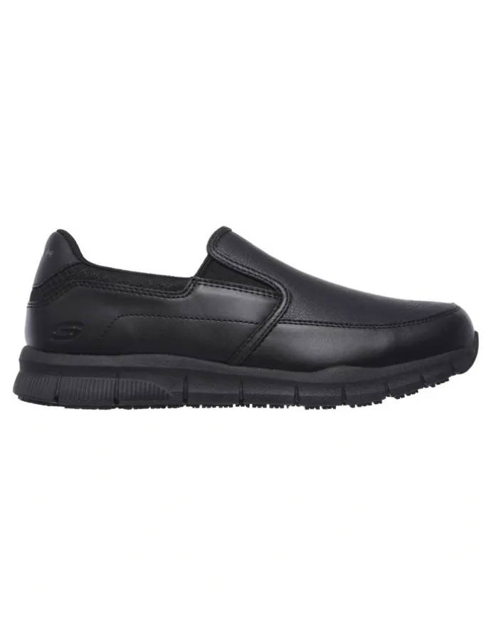 Skechers Nampa Groton Slip On Sneaker in Black