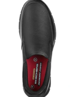 Skechers Nampa Groton Slip On Sneaker in Black