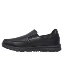 Skechers Nampa Groton Slip On Sneaker in Black