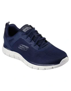 Skechers Track Broader Shoe in Navy