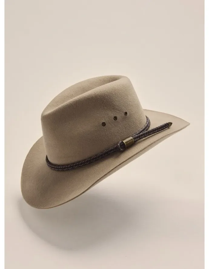 S.Kidman Country Fur Blend Hat in Brown