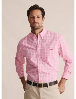S.Kidman Aberdeen Long Sleeve Shirt in Pale Pink
