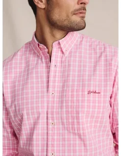 S.Kidman Aberdeen Long Sleeve Shirt in Pale Pink