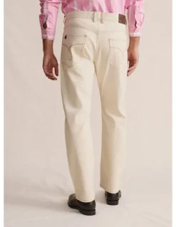S.Kidman Camden 5 Pocket (Reg 32) Mid Rise Jeans 1PAM00152R in Ecru