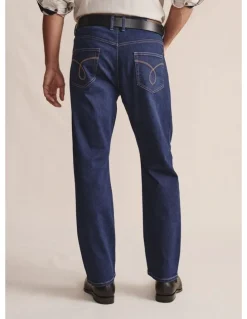 S.Kidman Kilmore 5 Pocket (Reg 32) Jean Mid Rise 1PAM00151R in Dark Wash