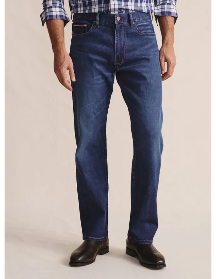 S.Kidman Kilmore 5 Pocket (Reg 32) Mid Rise Jeans in Mid Wash 1PAM00151R