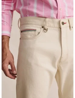 S.Kidman 5 Pocket (Long 38) Mid Rise Jeans 1PAM00152L in Ecru