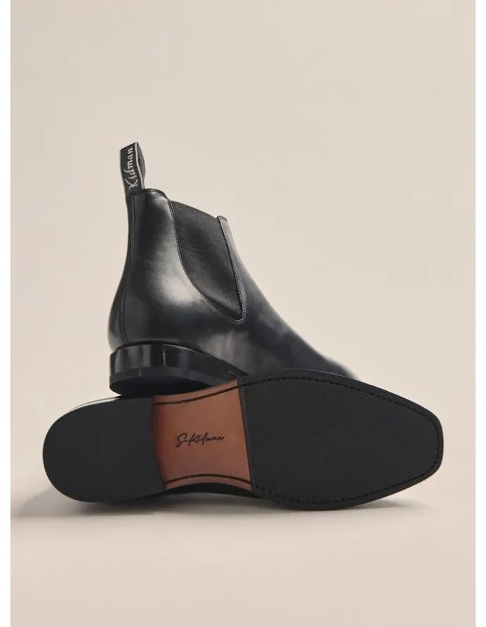 S.Kidman Sidney Boot in Black Wide K0001WBLK