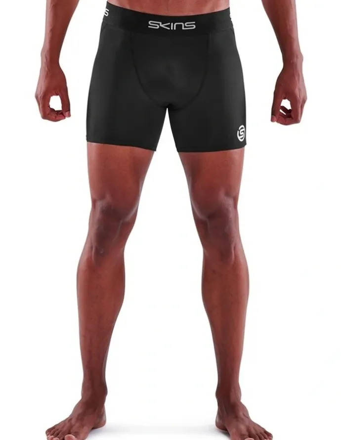 SKINS Men's Series-1 Running Short in Black
