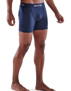 SKINS Series-1 Activewear Short in Navy Blue