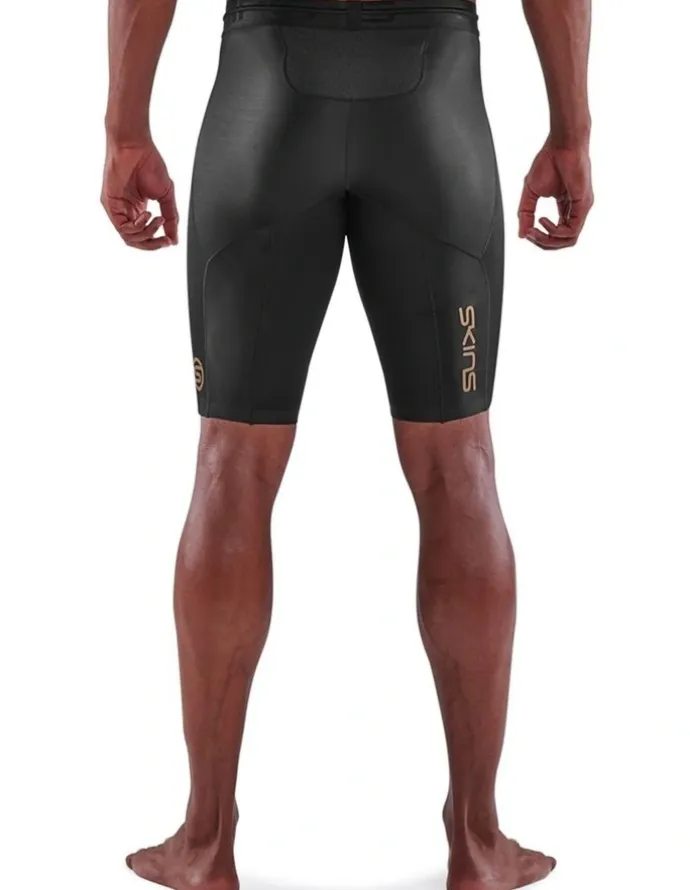 SKINS Series-5 Running Half Tight in Black