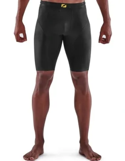 SKINS Series-5 Running Half Tight in Black