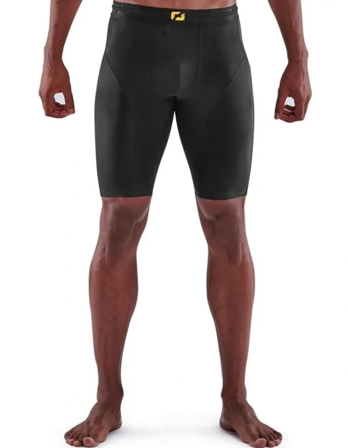 SKINS Series-5 Running Half Tight in Black