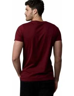 Society of Wolves Classic Tee Bordeaux