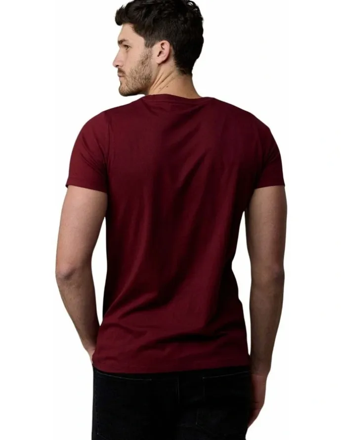 Society of Wolves Classic Tee Bordeaux