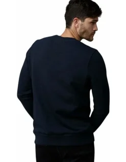 Society of Wolves Crew Neck Fleece in Navy