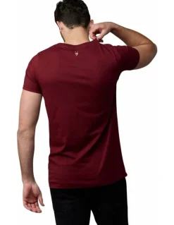 Society of Wolves Fashion Tee Bordeaux