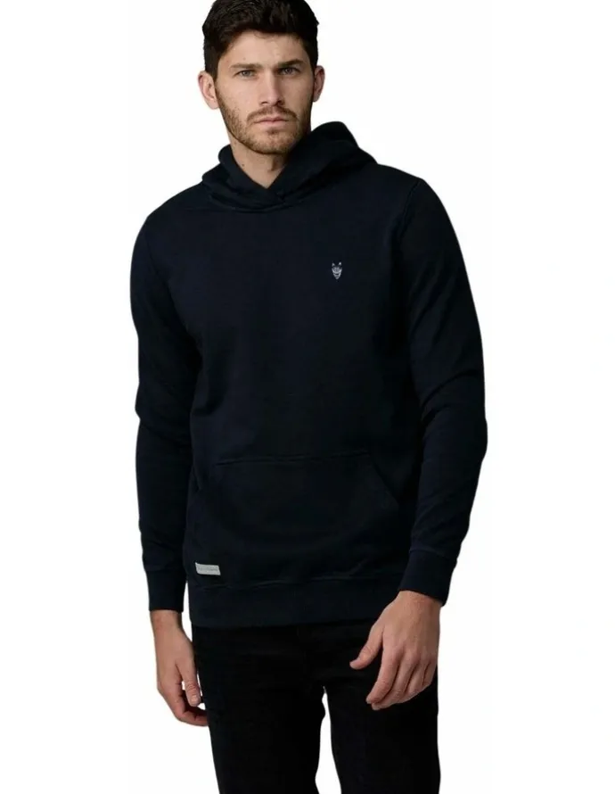 Society of Wolves Hooded Fleece Navy
