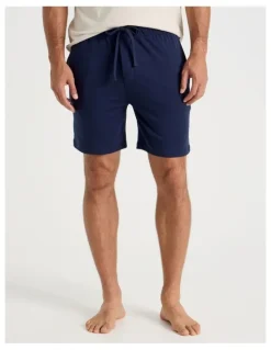 Soho 2 Pack Knit Sleep Shorts in Assorted Stripes