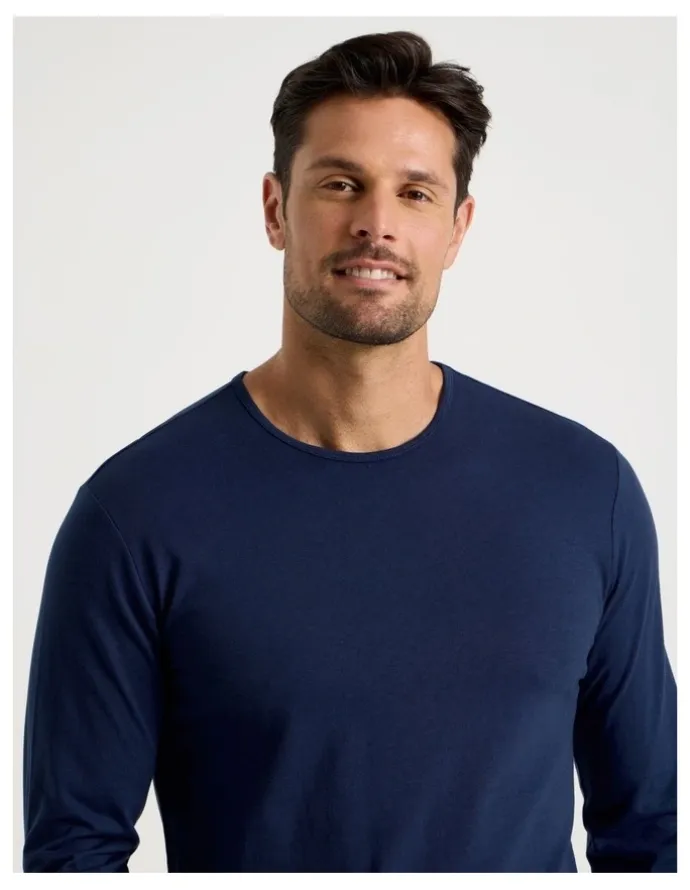Soho Long Sleeve Tee and Flannelette Pant Pyjama Set in Classic Check