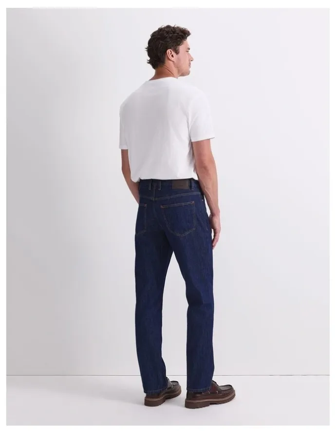 Sportscraft Anderson Straight Leg Jeans in Raw Indigo