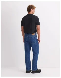 Sportscraft Anderson Straight Jean in Mid Blue