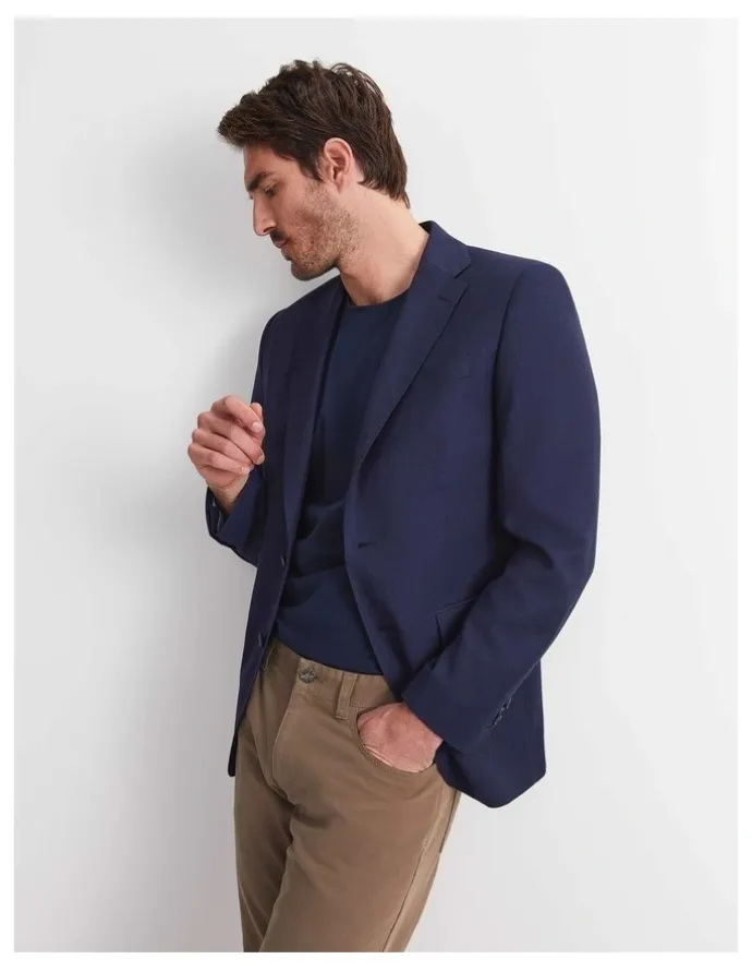 Sportscraft Bradford Item Jacket in Navy