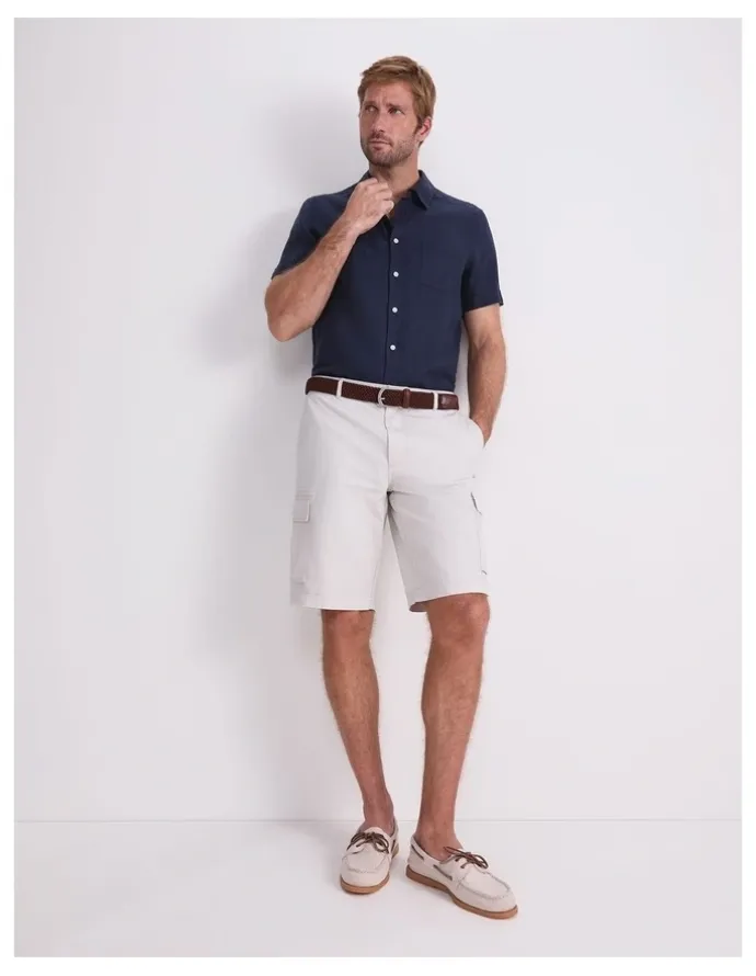 Sportscraft Cargo Short in White