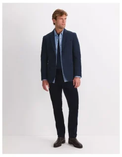 Sportscraft Italian Moleskin Jacket in Blue