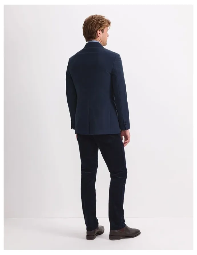 Sportscraft Italian Moleskin Jacket in Blue