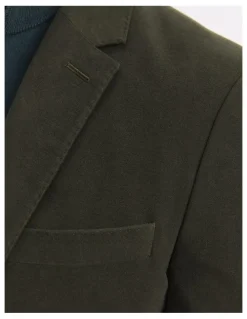 Sportscraft Italian Moleskin Blazer in Green