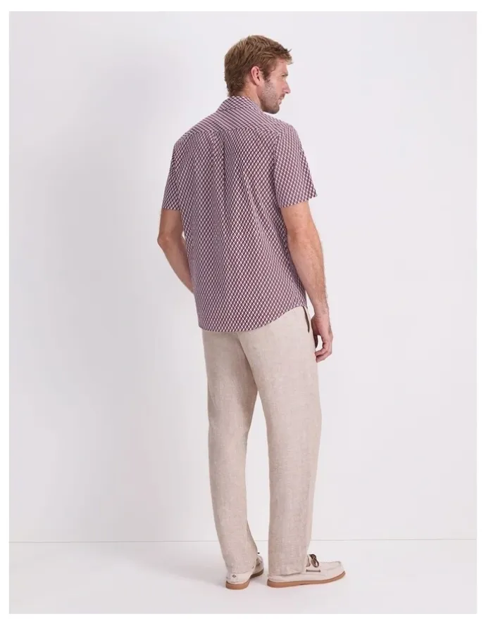 Sportscraft Joss Short Sleeve Print Shirt