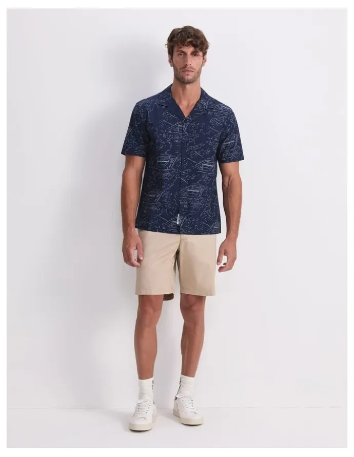 Sportscraft Rally Short Sleeve Print Shirt in Multi